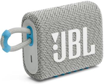 JBL GO3 Eco, bílá