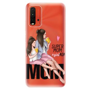 Odolné silikonové pouzdro iSaprio - Milk Shake - Brunette - Xiaomi Redmi 9T