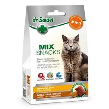 Dr. Seidel snacks for cats MIX 2 in 1 for beautiful coat & malt 60 g (5901742001216)