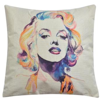 Dekorační polštář s portrétem Marilyn Monroe - 43*43 cm KG023.059