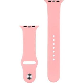 Coteetci silikonový sportovní náramek pro Apple watch 42 / 44 mm růžový CS2086-LP