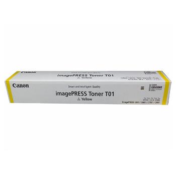 CANON T01 Y - originální toner, žlutý, 39500 stran