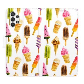 Flipové pouzdro iSaprio - Ice Cream Pattern - Samsung Galaxy A32