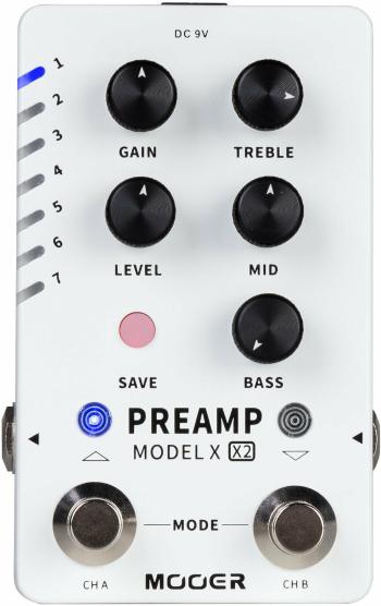 MOOER Preamp Model X2 Kytarový zesilovač