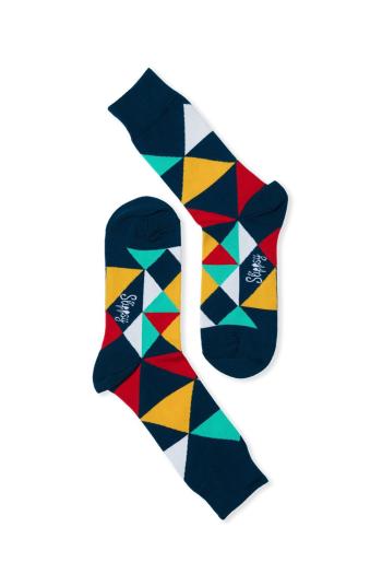 Vícebarevné ponožky Triangle Socks