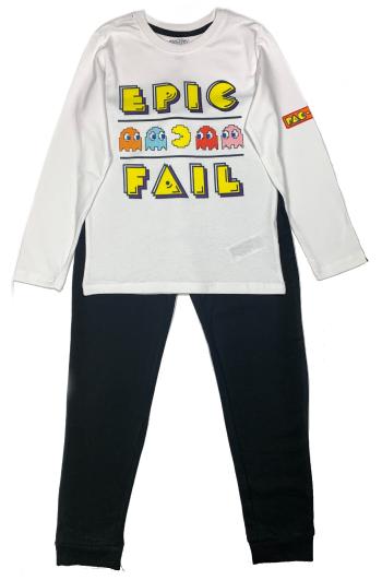 EPlus Chlapecké pyžamo - Pacman černé Velikost - děti: 146