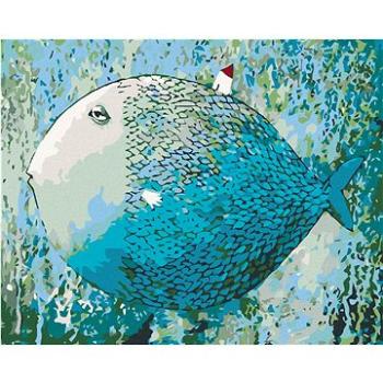 Malování podle čísel - Modrá ryba (HRAmal01203nad)