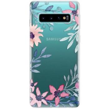 iSaprio Leaves and Flowers pro Samsung Galaxy S10 (leaflo-TPU-gS10)