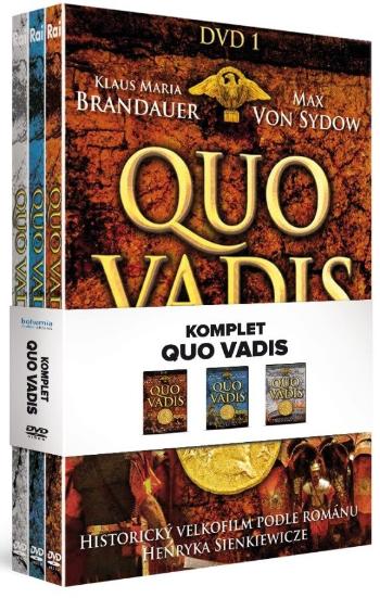 Quo Vadis - kolekce (3 DVD) - seriál