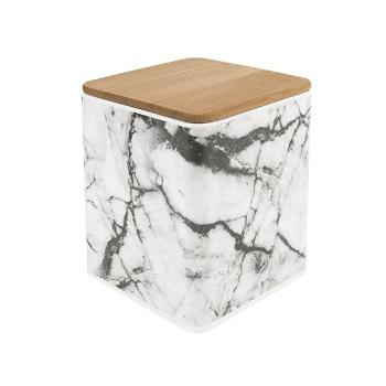 Plechová dóza Marble – S