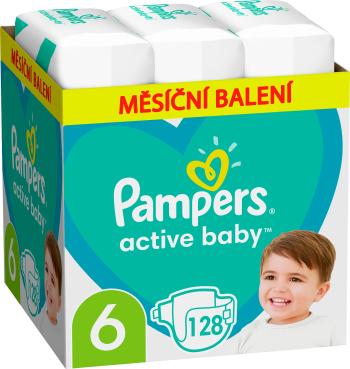 Pampers Active Baby Plenky Velikost 6, 128 ks