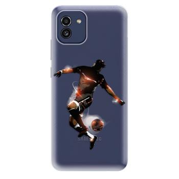 Odolné silikonové pouzdro iSaprio - Fotball 01 - Samsung Galaxy A03