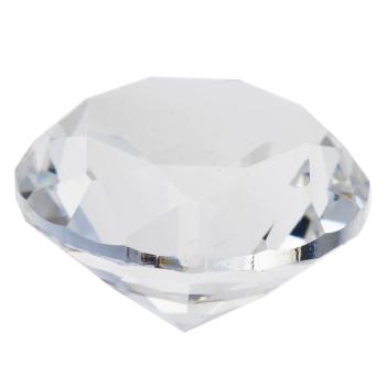 Průhledný dekorační skleněný Krystal - 3 cm MLCR0007