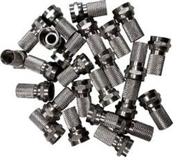 Sada F zástrček TRU COMPONENTS 1582484, průměr lanka: 7 mm, 25 ks