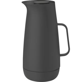 Vakuový džbán NORMAN FOSTER 1 l, antracitová, plast, Stelton