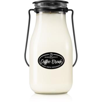 Milkhouse Candle Co. Creamery Coffee Break vonná svíčka Milkbottle 397 g