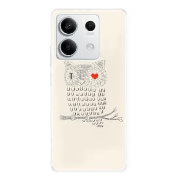 Odolné silikonové pouzdro iSaprio - I Love You 01 - Xiaomi Redmi Note 13 5G