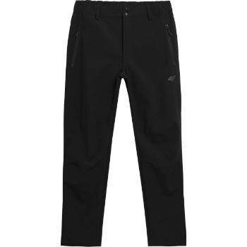 4F MEN´S PANT SOFTSHELL Pánské softshellové kalhoty, černá, velikost