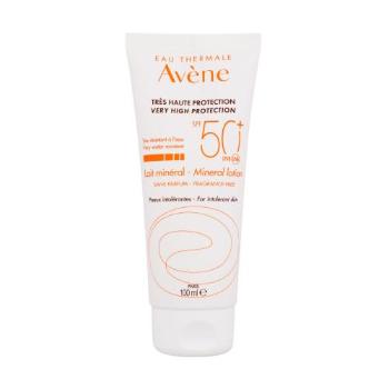 Avene Sun Mineral Milk SPF50+ 100 ml opalovací přípravek na tělo unisex na alergickou pleť; na citlivou a podrážděnou pleť