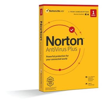 Norton Antivirus Plus, 1 uživatel, 1 zařízení, 12 měsíců (elektronická licence) (21408138)
