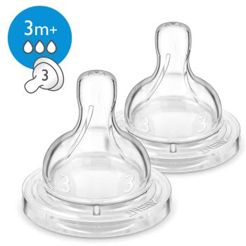 Philips Avent Dudlík Anti-colic/Classic + střední průtok 2 ks