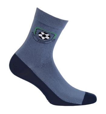 Chlapecké ponožky se vzorem GATTA GÓL modré Velikost: 27-29