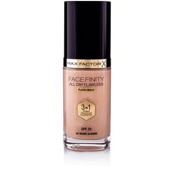 MAX FACTOR Facefinity All Day Flawless 3in1 Foundation SPF20 45 Warm Almond 30 ml (3614225851582)