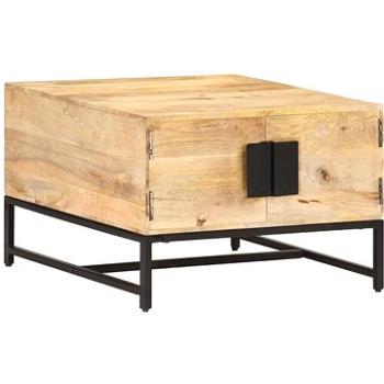 Konferenční stolek 67x67x45 cm masivní mangovníkové dřevo (320375)
