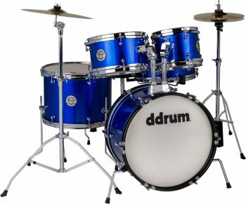 DDRUM D1 Jr 5-Piece Complete Drum Kit Cobalt Blue Dětská bicí souprava