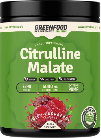 GreenFood Nutrition Performance Citrulline Malate Malina 420 g