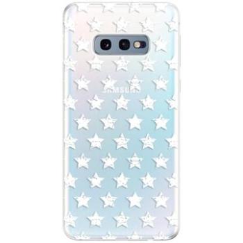 iSaprio Stars Pattern - white pro Samsung Galaxy S10e (stapatw-TPU-gS10e)