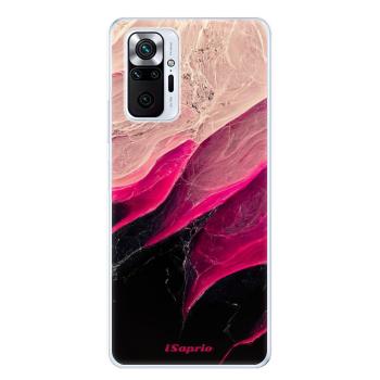 Odolné silikonové pouzdro iSaprio - Black and Pink - Xiaomi Redmi Note 10 Pro