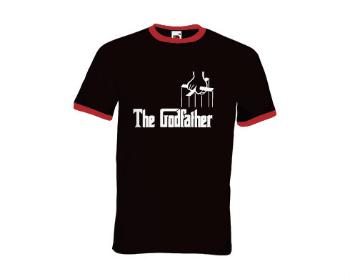 Pánské tričko s kontrastními lemy The Godfather - Kmotr