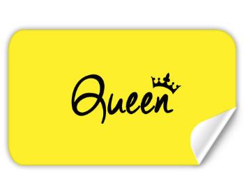 Samolepky obdelník - 5 kusů Queen