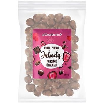 Allnature Mrazem sušené jahody v hořké čokoládě 250 g (16230 V)