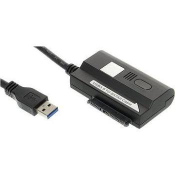 PremiumCord   - konvertor USB 3.0 --> SATA, pro 2.5" i 3.5" zařízení, AC adaptér (ku3ides)