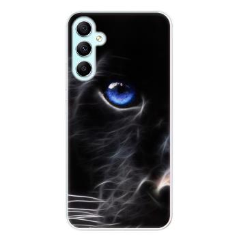 Odolné silikonové pouzdro iSaprio - Black Puma - Samsung Galaxy A34 5G