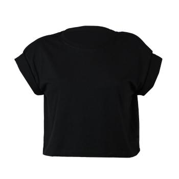 Mantis Dámské crop top tričko - Černá | XL