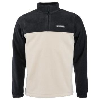 Columbia STEENS MOUNTAIN HALF ZIP Pánská mikina, béžová, velikost