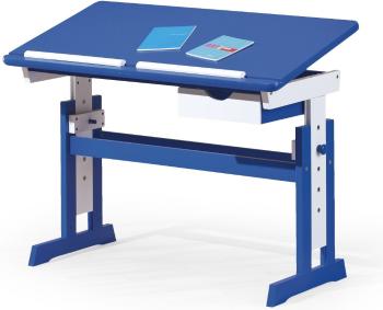 Halmar Rostoucí psací stůl Paco modro-bílý - modrý