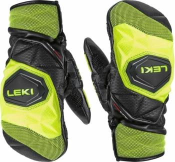 Leki WCR Venom 3D Junior Mitt Black/Ice Lemon 7 Lyžařské rukavice