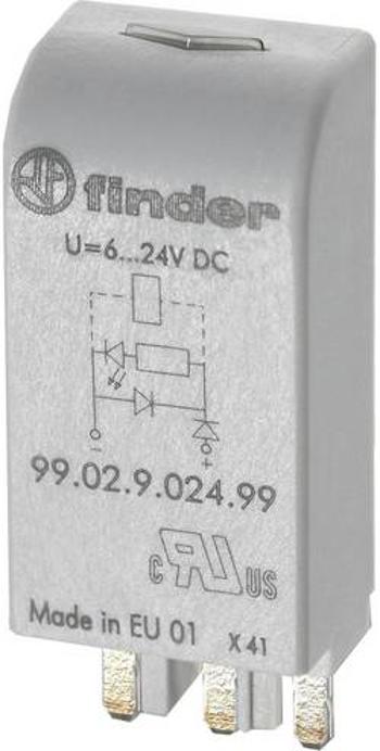 Zasouvací modul s diodou s LED diodou 1 ks Finder N/A vhodné pro sérii: lokátor řada 96