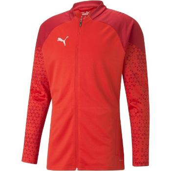 Puma TEAMCUP TRAINING JACKET Pánská fotbalová bunda, červená, velikost