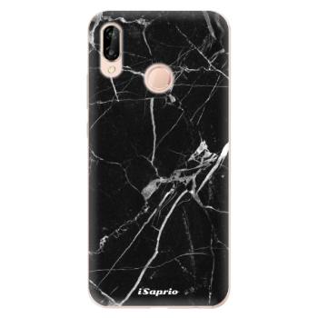 Odolné silikonové pouzdro iSaprio - Black Marble 18 - Huawei P20 Lite