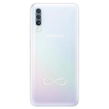 Odolné silikonové pouzdro iSaprio - čiré - Infinity - Samsung Galaxy A50