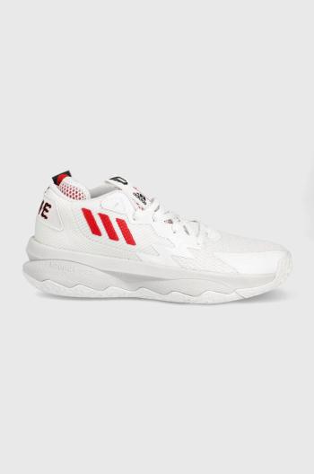 Dětské boty adidas Performance Dame GY2908 bílá barva