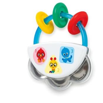 BABY EINSTEIN Tamburína s chrastítkem 3m+ (074451129252)