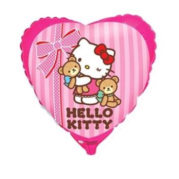 Balónek foliový 45 cm Hello Kitty s medvídky (8435102309034)