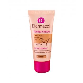 Dermacol Toning Cream 2in1 30 ml bb krém pro ženy Desert