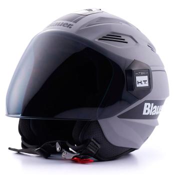 Moto přilba Blauer Brat Grey  šedá  L (59-60)